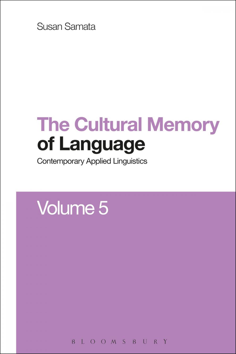 Big bigCover of Cultural Memory of Language
