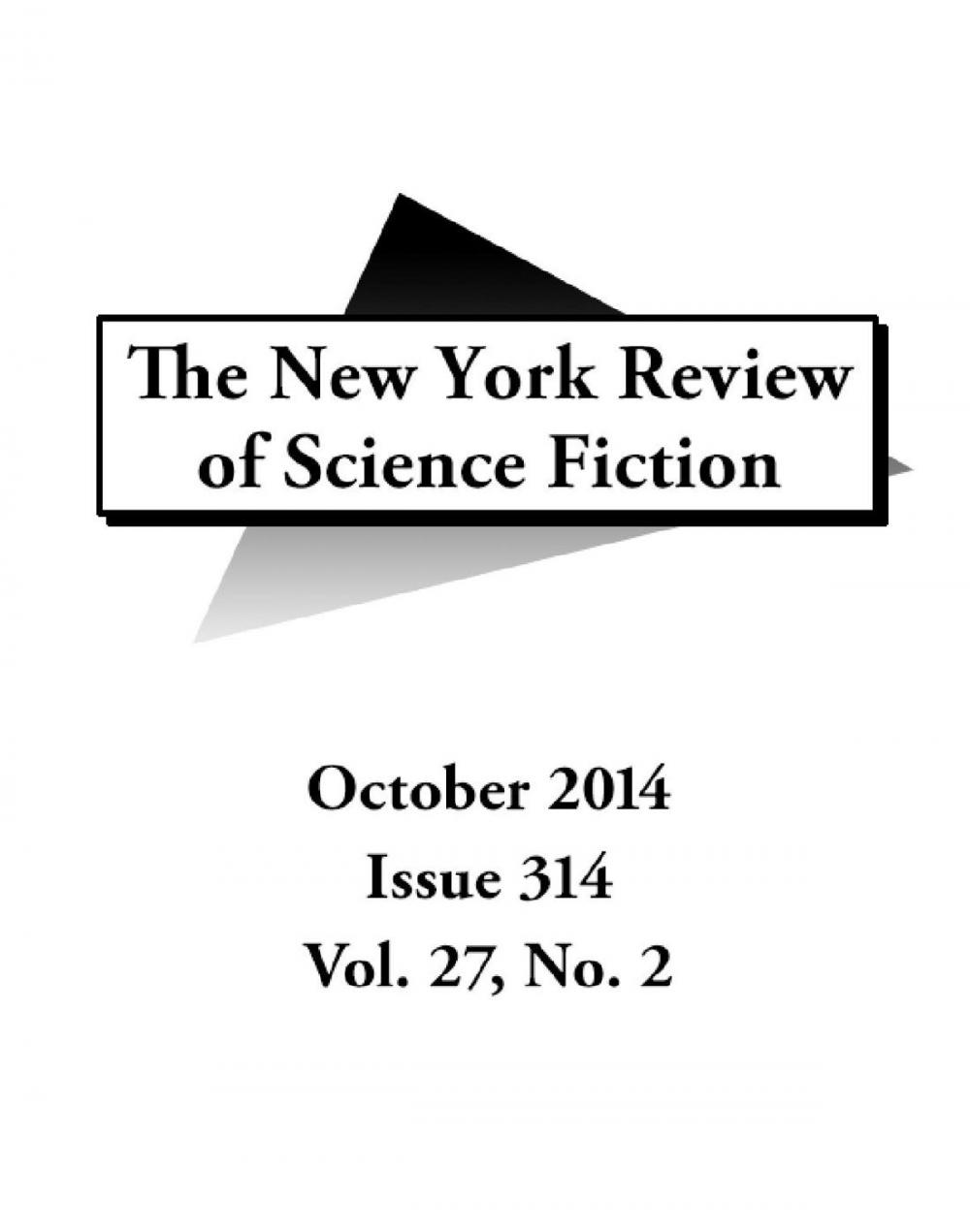 Big bigCover of New York Review of Science Fiction October 2014