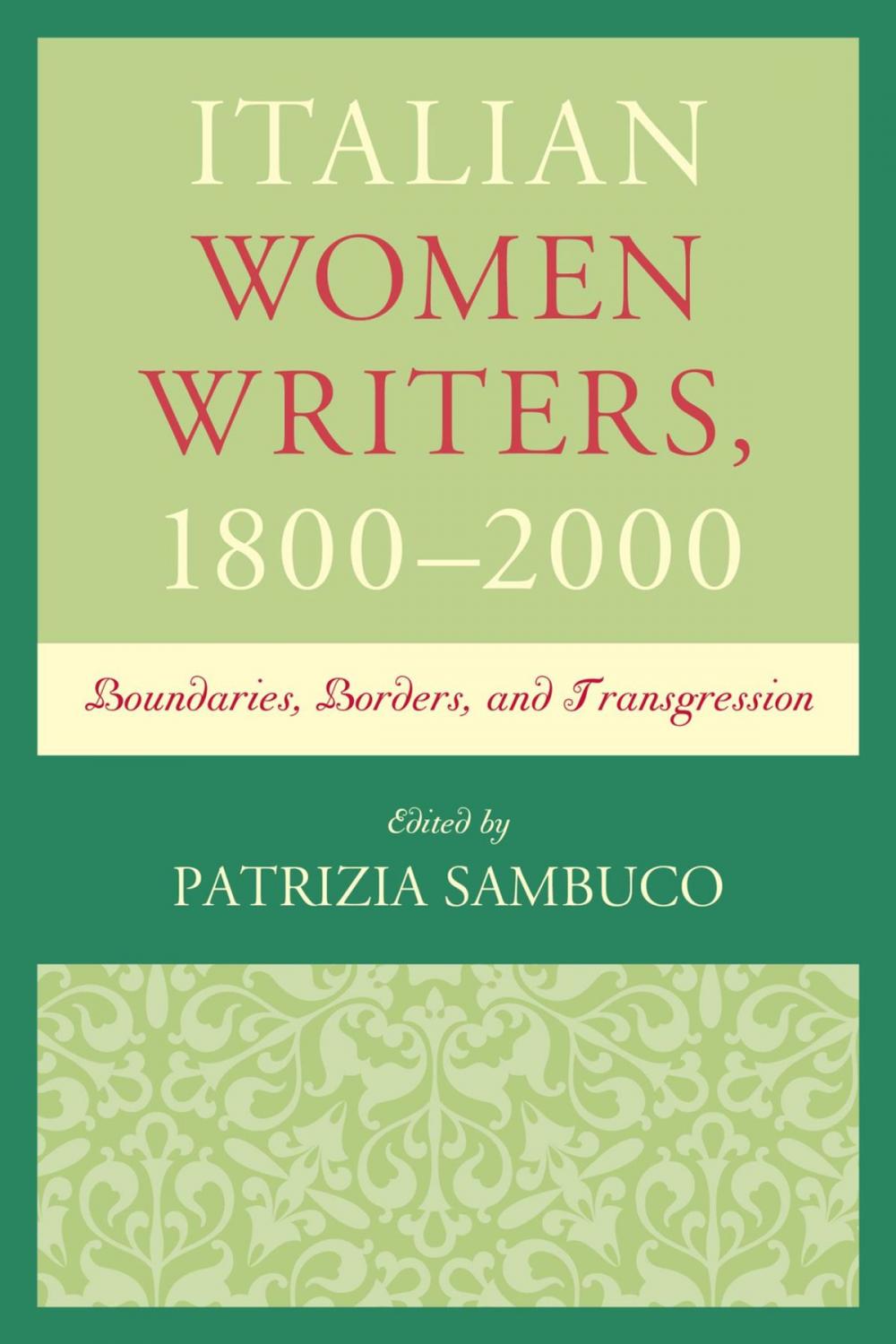 Big bigCover of Italian Women Writers, 1800–2000