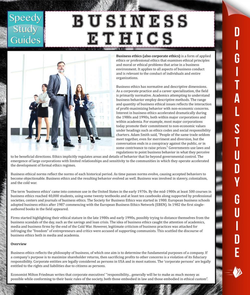 Big bigCover of Business Ethics