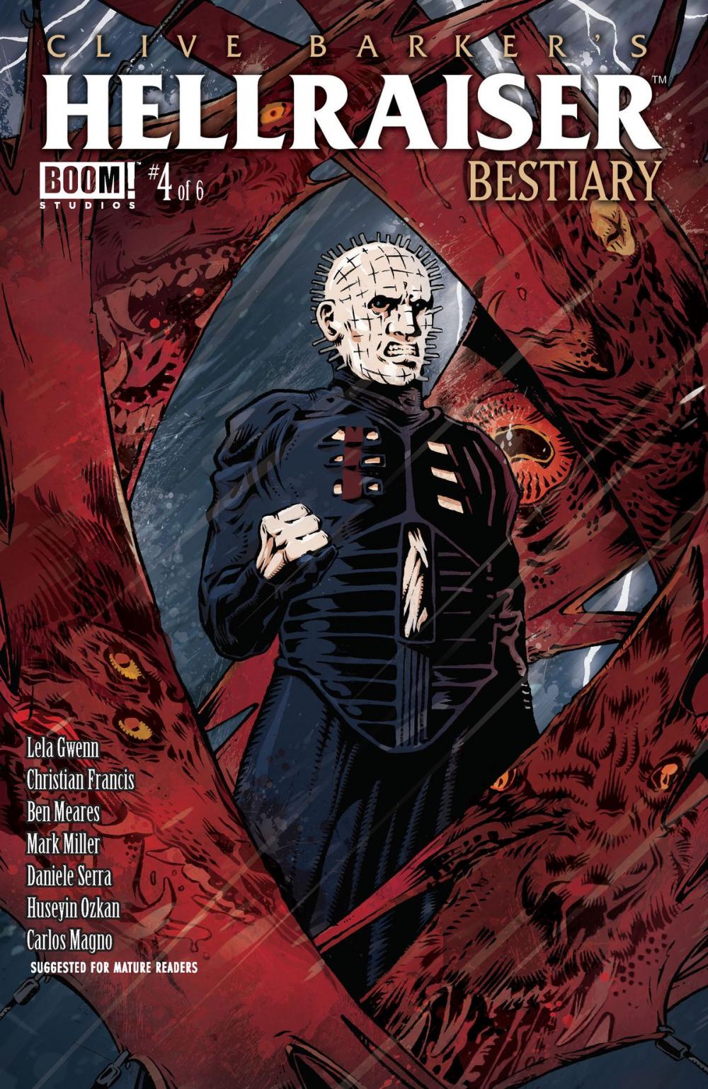 Big bigCover of Clive Barker's Hellraiser Bestiary #4