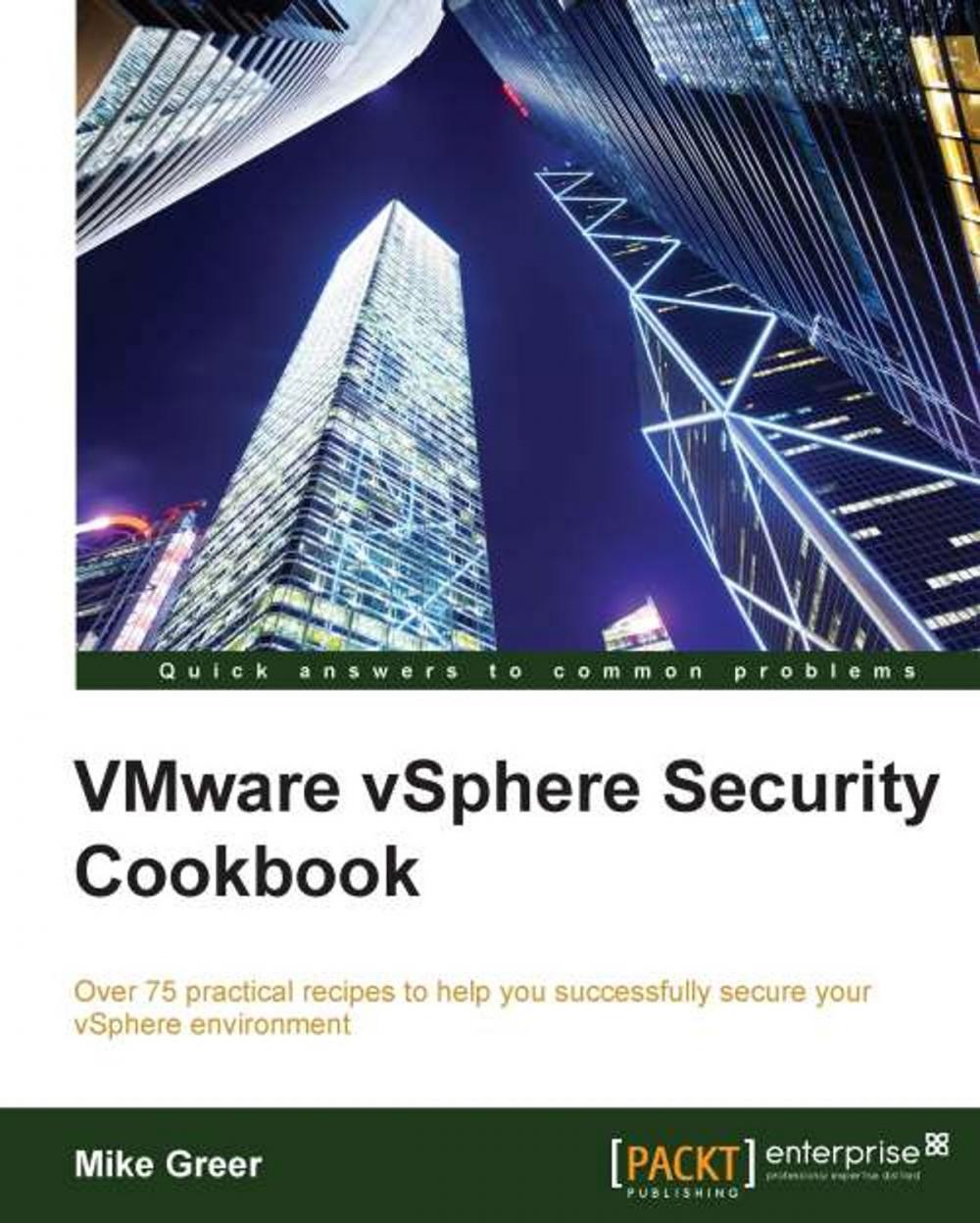 Big bigCover of VMware vSphere Security Cookbook