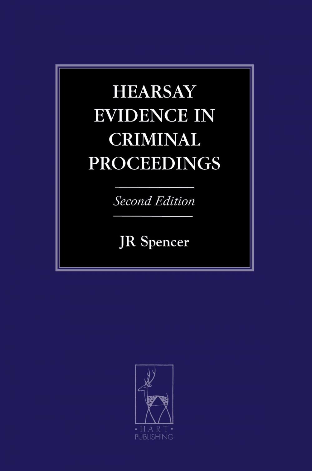 Big bigCover of Hearsay Evidence in Criminal Proceedings