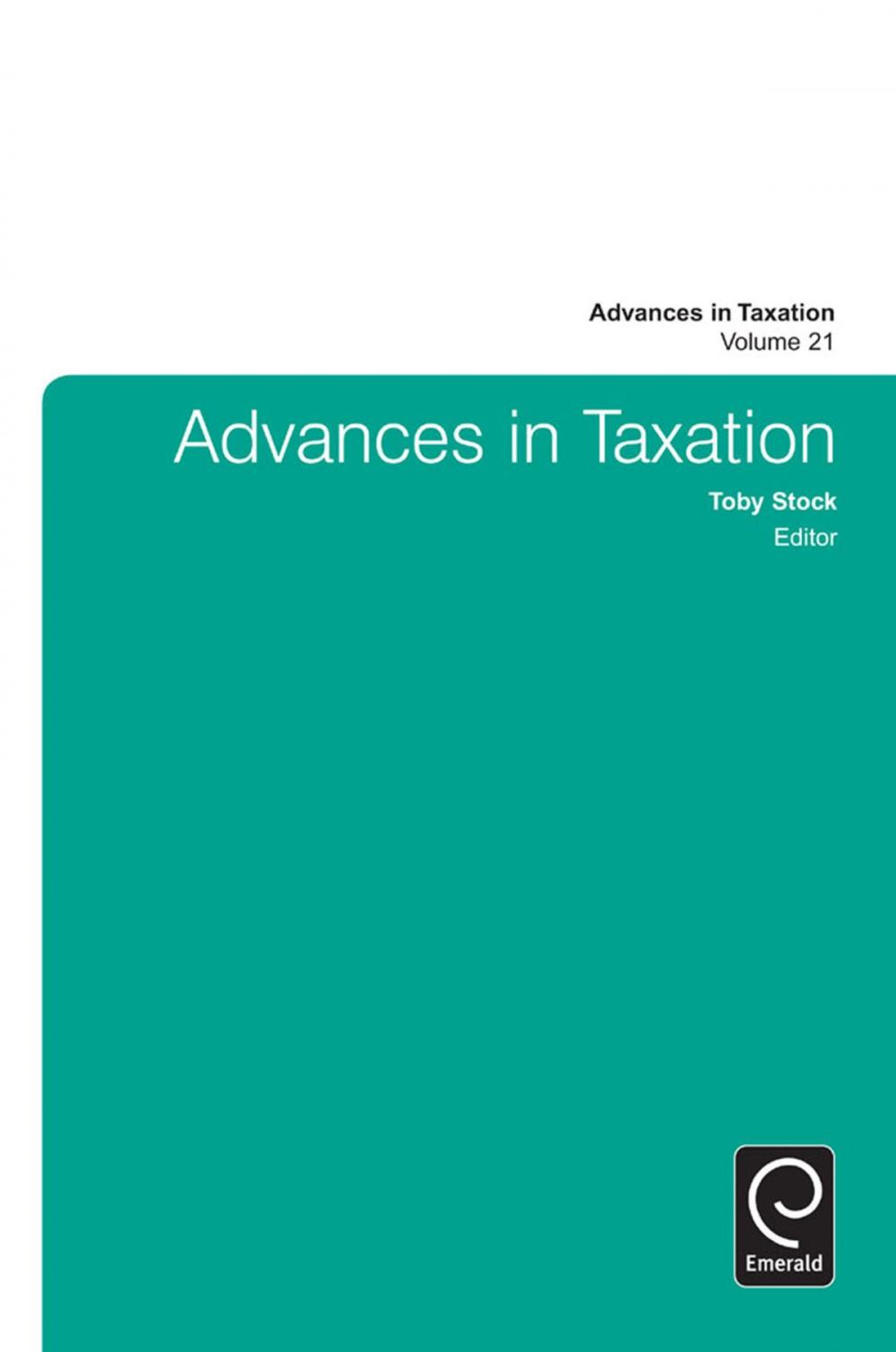 Big bigCover of Advances in Taxation