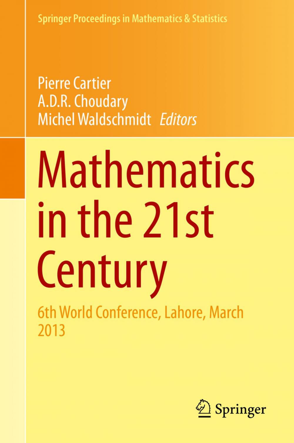 Big bigCover of Mathematics in the 21st Century