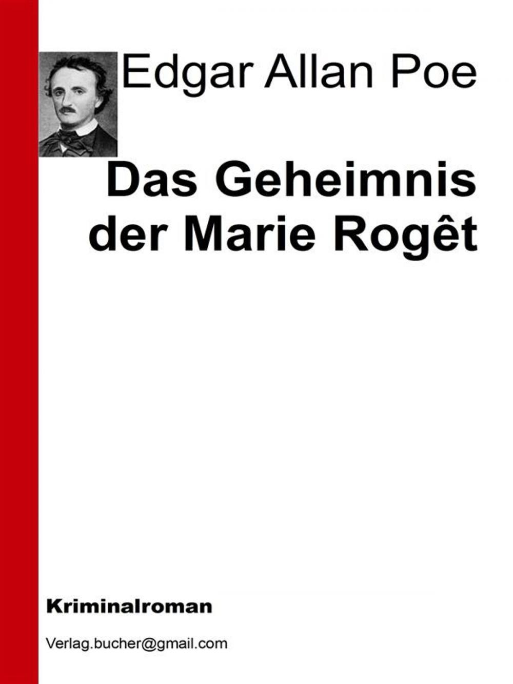 Big bigCover of Das Geheimnis der Marie Rogêt