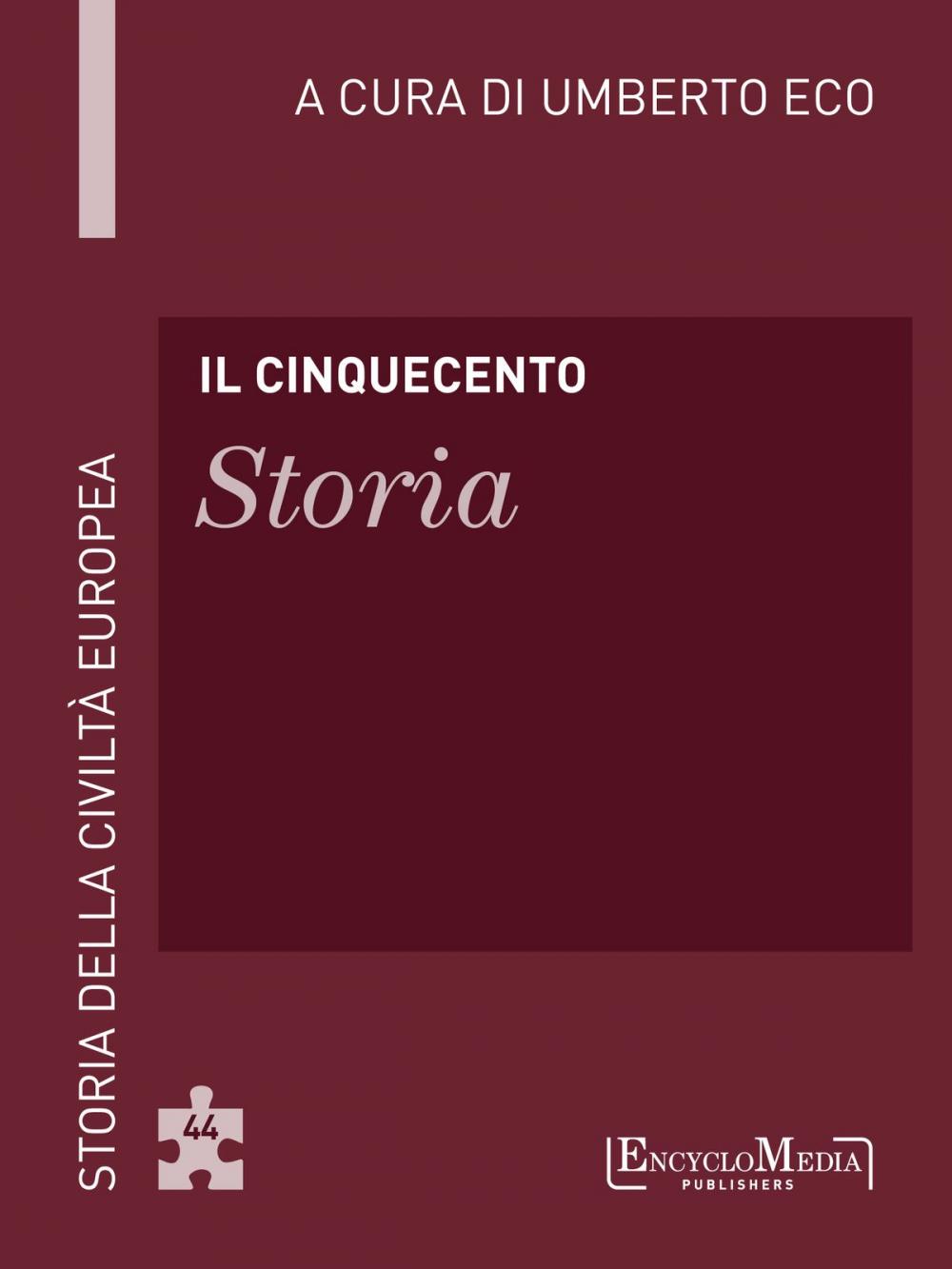 Big bigCover of Il Cinquecento - Storia