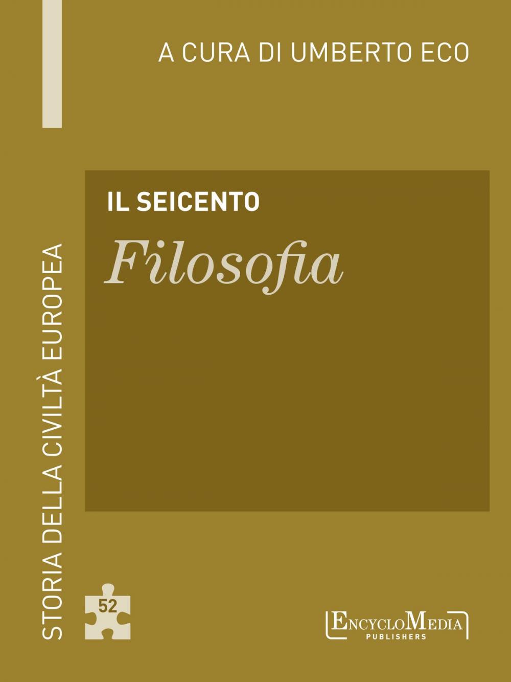 Big bigCover of Il Seicento - Filosofia