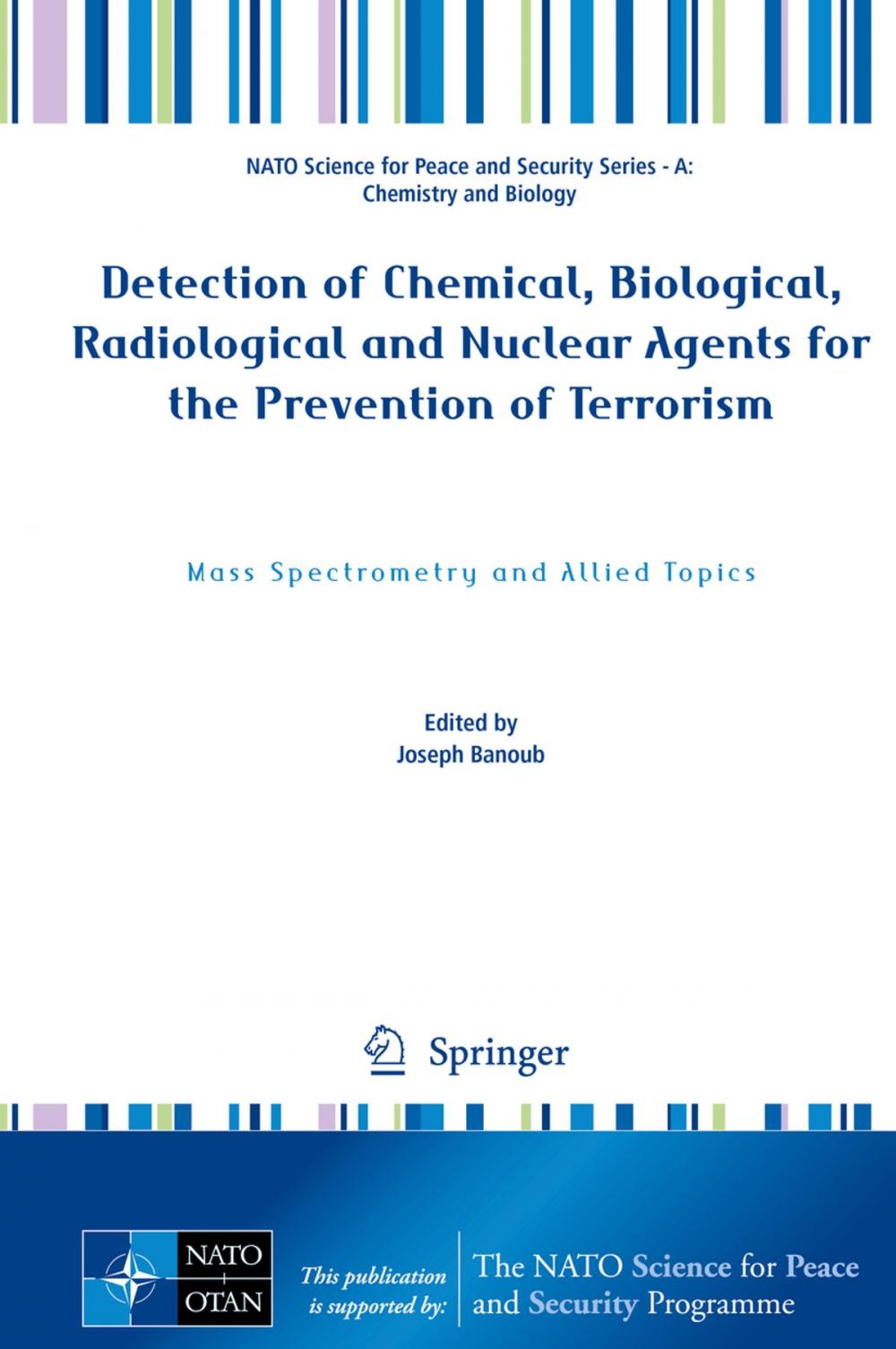 Big bigCover of Detection of Chemical, Biological, Radiological and Nuclear Agents for the Prevention of Terrorism