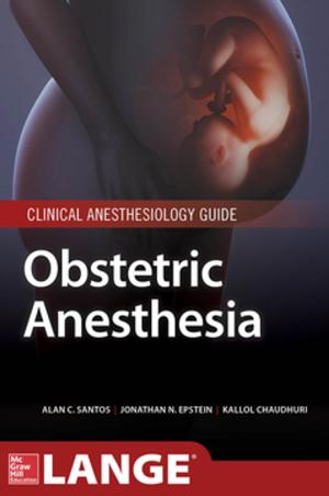 Cover of the book Obstetric Anesthesia by Edda Weiss, Conrad Schmitt, Lois Feuerle, Christine Effertz