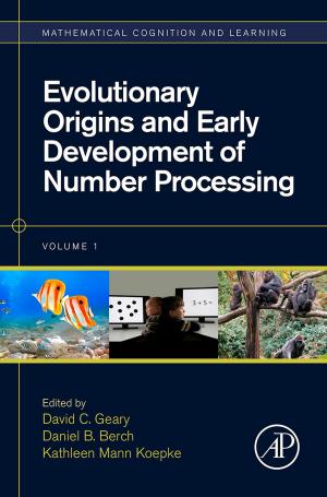Cover of the book Evolutionary Origins and Early Development of Number Processing by Vic (J.R.) Winkler
