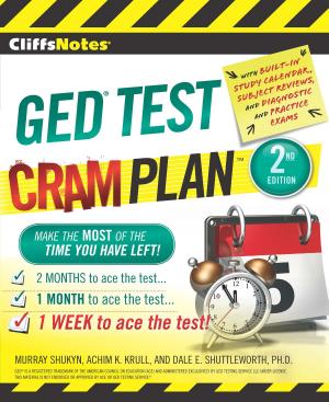 Cover of the book CliffsNotes GED Test Cram Plan Second Edition by Ronald L. Smith