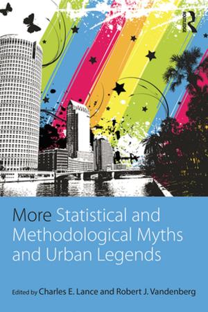 Cover of the book More Statistical and Methodological Myths and Urban Legends by Prasada Reddy