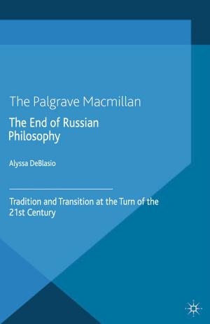 bigCover of the book The End of Russian Philosophy by 