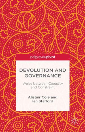 Cover of the book Devolution and Governance by Tom James