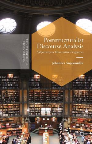 Cover of the book Poststructuralist Discourse Analysis by S. Gandon
