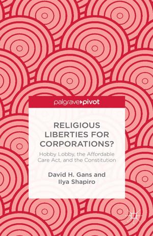 Cover of the book Religious Liberties for Corporations? by Yoshiyuki Kikuchi