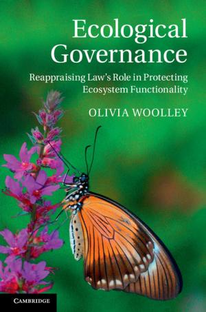 Cover of the book Ecological Governance by René L. Schilling