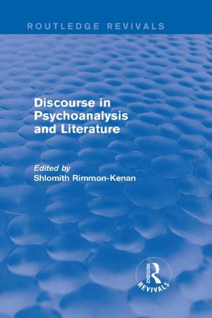 Cover of the book Discourse in Psychoanalysis and Literature (Routledge Revivals) by 