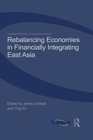 Cover of the book Rebalancing Economies in Financially Integrating East Asia by Willem A. DeVries