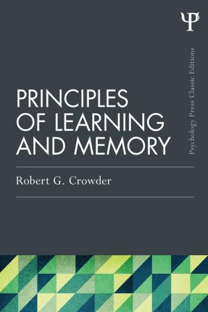 Book cover of Principles of Learning and Memory