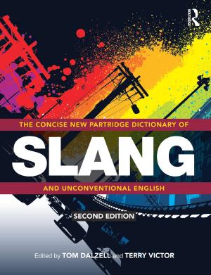 Cover of the book The Concise New Partridge Dictionary of Slang and Unconventional English by Dr Hilary Walker, Hilary Walker