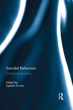 Cover of the book Suicidal Behaviour by Jia Yi Chow, Keith Davids, Chris Button, Ian Renshaw