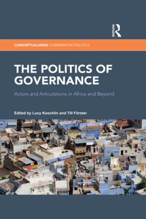 Cover of the book The Politics of Governance by Thomas Boysen Anker