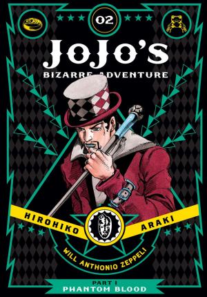 Book cover of JoJo's Bizarre Adventure: Part 1--Phantom Blood, Vol. 2
