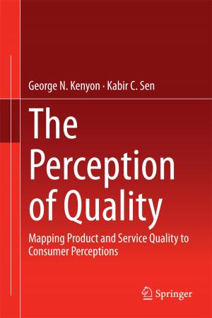 Cover of the book The Perception of Quality by Dietmar P.F. Möller, Bernard Schroer