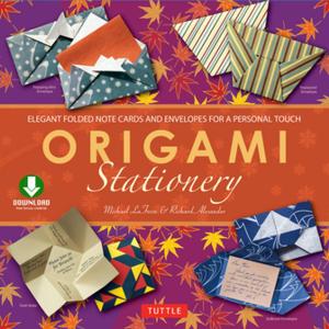 Cover of the book Origami Stationery by Erin Curet