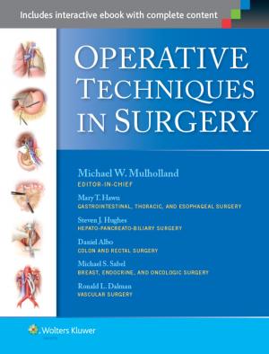 Book cover of Operative Techniques in Surgery