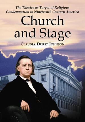 Book cover of Church and Stage