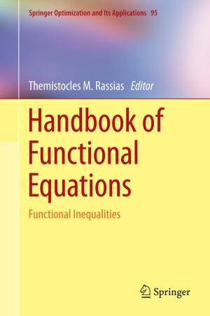 Cover of the book Handbook of Functional Equations by Christine Eiser