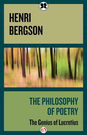 Book cover of The Philosophy of Poetry