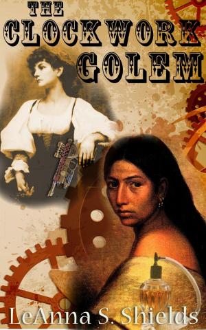Book cover of The Clockwork Golem