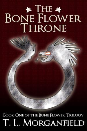 Book cover of The Bone Flower Throne