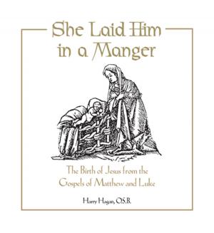 Cover of the book She Laid Him in a Manger by Christine A Adams