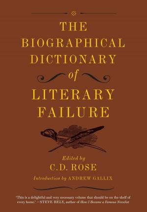 Book cover of The Biographical Dictionary of Literary Failure