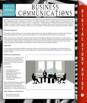 Cover of the book Business Communications by Baby Professor