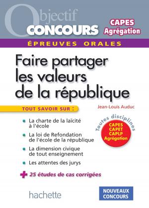 Cover of the book Les valeurs de la République aux concours - Epreuve orale de mise en situation professionnelle by Claude Maurin, Martine Bosc