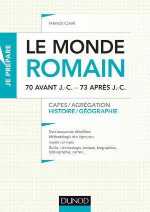 Cover of the book Le monde romain de 70 av. J.-C. à 73 apr. J.-C. by Jean Lefranc