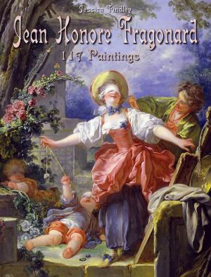 Book cover of Jean Honore Fragonard: 117 Paintings