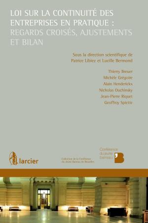 Cover of the book Loi sur la continuité des entreprises en pratique : regards croisés, ajustements et bilan by Olivier Pignatari, Philippe Gaudrat