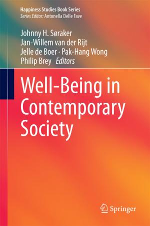Cover of the book Well-Being in Contemporary Society by David Geiger
