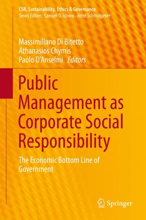 Cover of the book Public Management as Corporate Social Responsibility by Heming Wen, Prabhat Kumar Tiwary, Tho Le-Ngoc