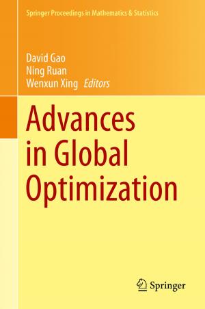 Cover of the book Advances in Global Optimization by Roberto Giorgi, Veljko Milutinović, Jakob Salom, Nemanja Trifunovic