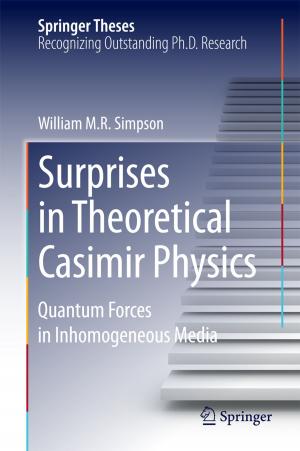 Cover of the book Surprises in Theoretical Casimir Physics by Andrea Piccioli, Valentina Gazzaniga, Paola Catalano