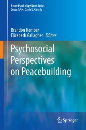 Cover of the book Psychosocial Perspectives on Peacebuilding by Rui F. M. Lobo