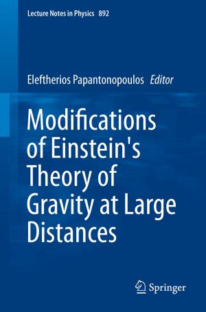 Cover of the book Modifications of Einstein's Theory of Gravity at Large Distances by Dirk Schulze-Makuch